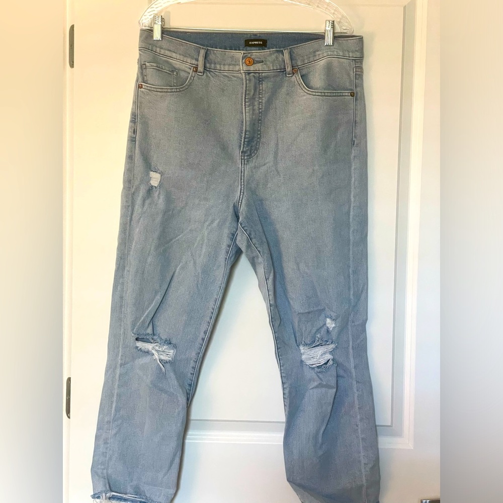 Express mom jeans